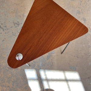 Beistelltisch Dreieck Teak aus Dänemark