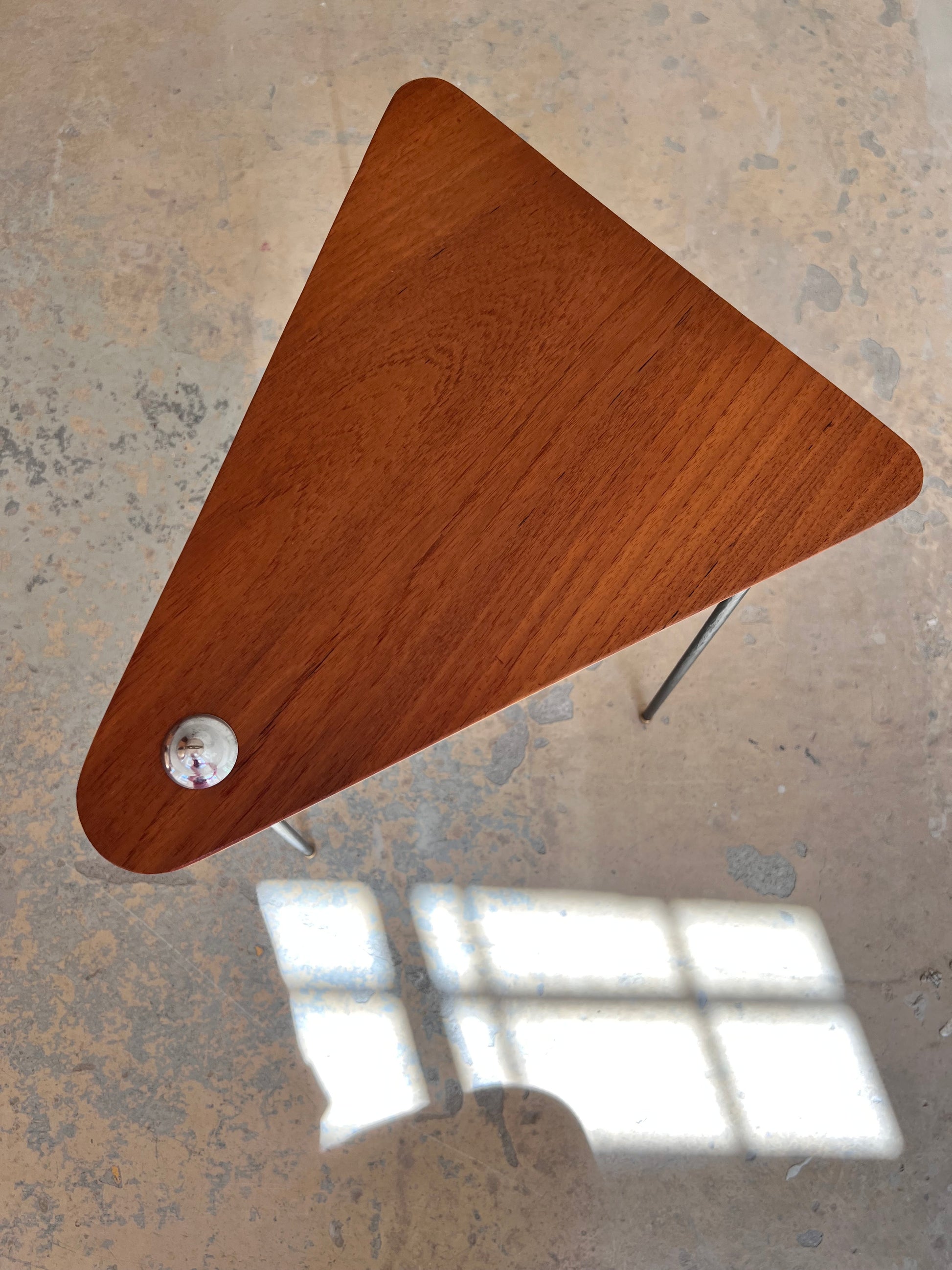 Beistelltisch Dreieck Teak aus Dänemark