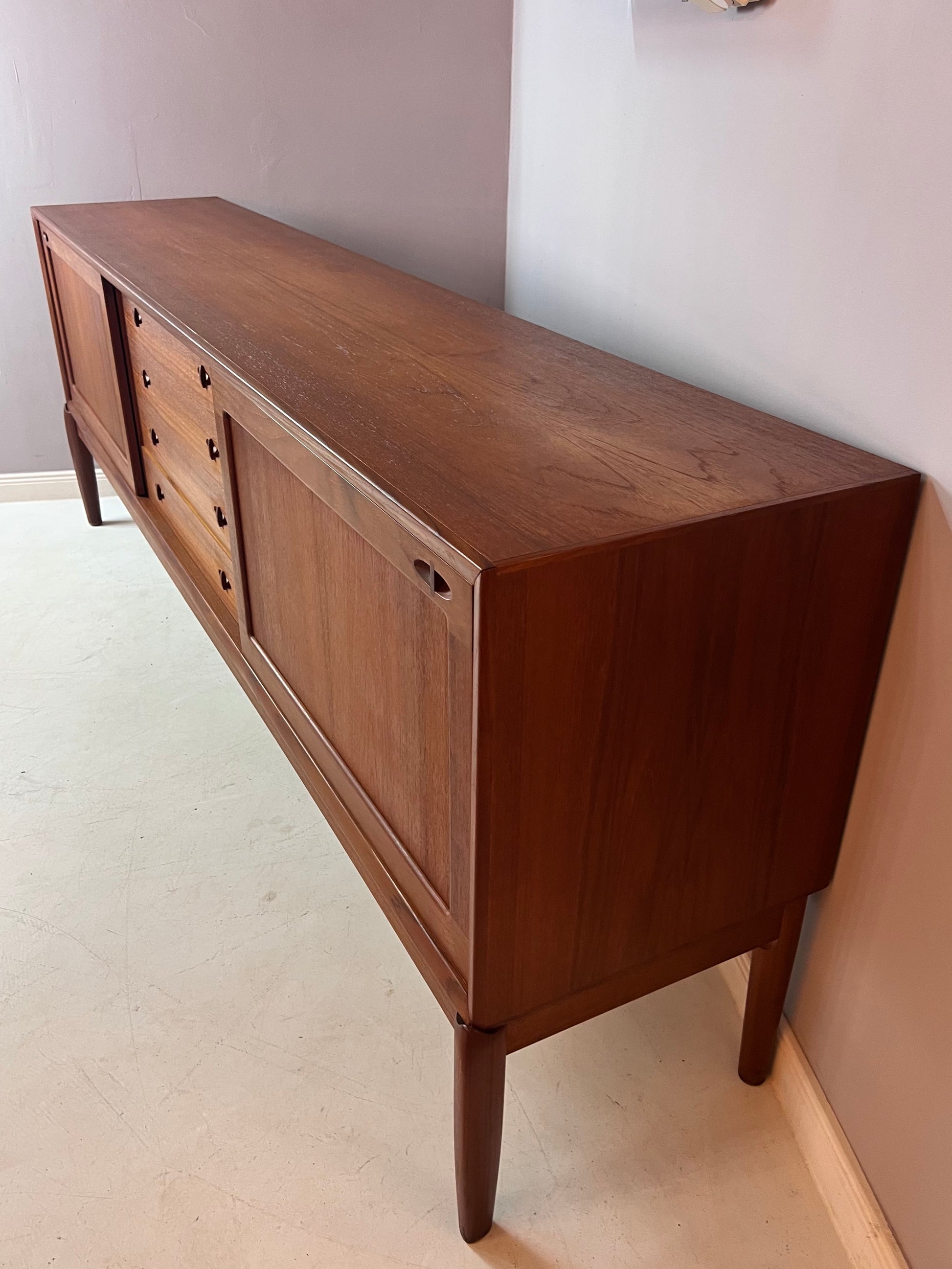 Sideboard Teak von H.W. Klein für Bramin