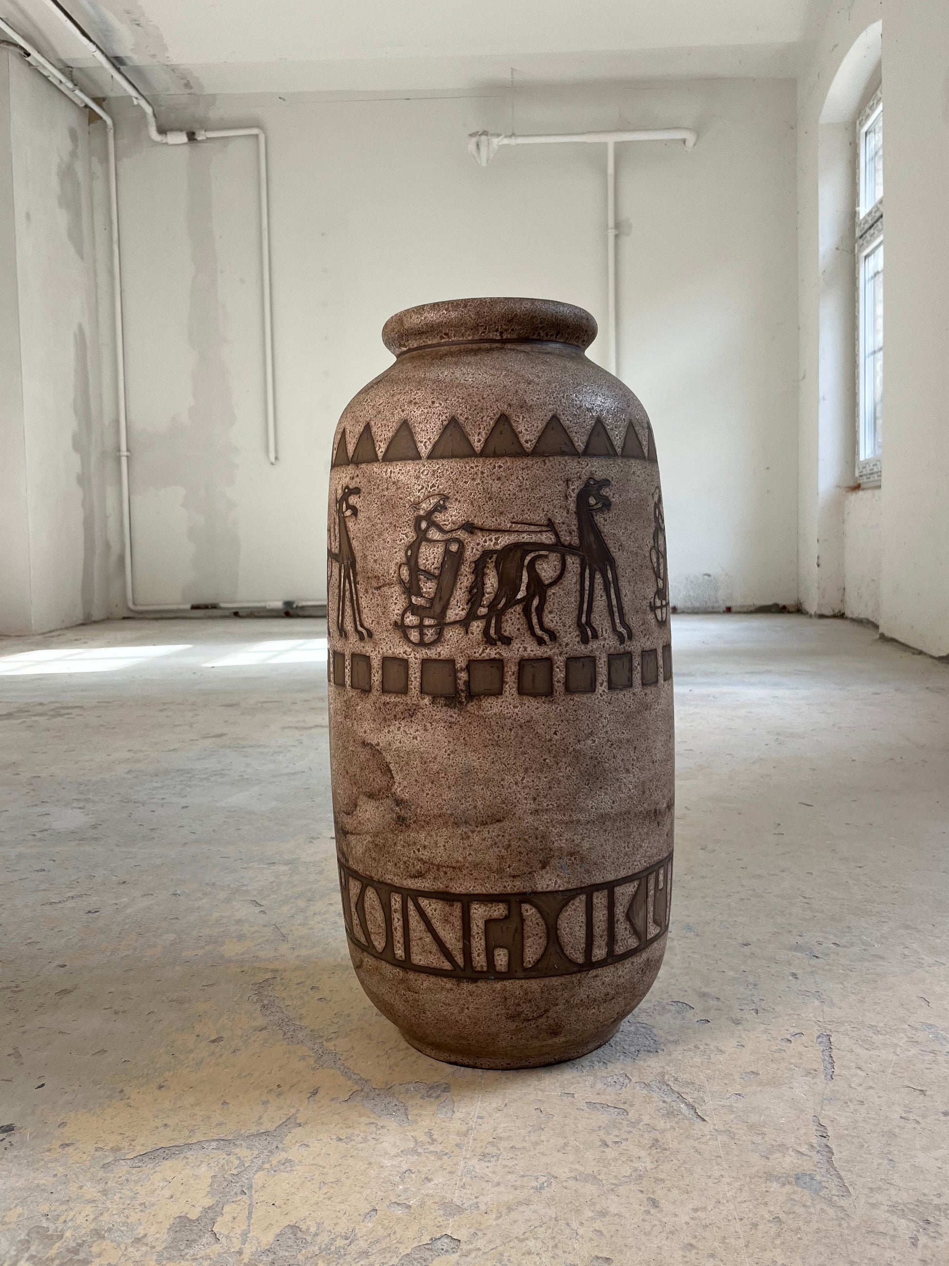 Bodenvase Ägina 124 von Ceramano West Germany