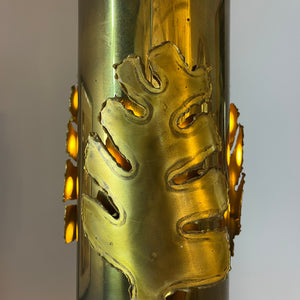 Hängelmape mit Messing Blättern von Svend Aage Holm Sørensen