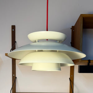 Lamellenlampe weiß aus Dänemark