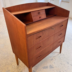 Sekretär Teak aus Dänemark