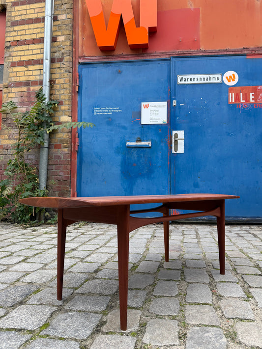 Couchtisch Modell 503 Teak von Tove & Edvard Kind-Larsen für France & Søn