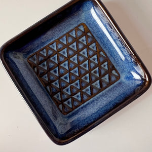 Schale 3337 blau von Einar Johansen für Søholm Keramik