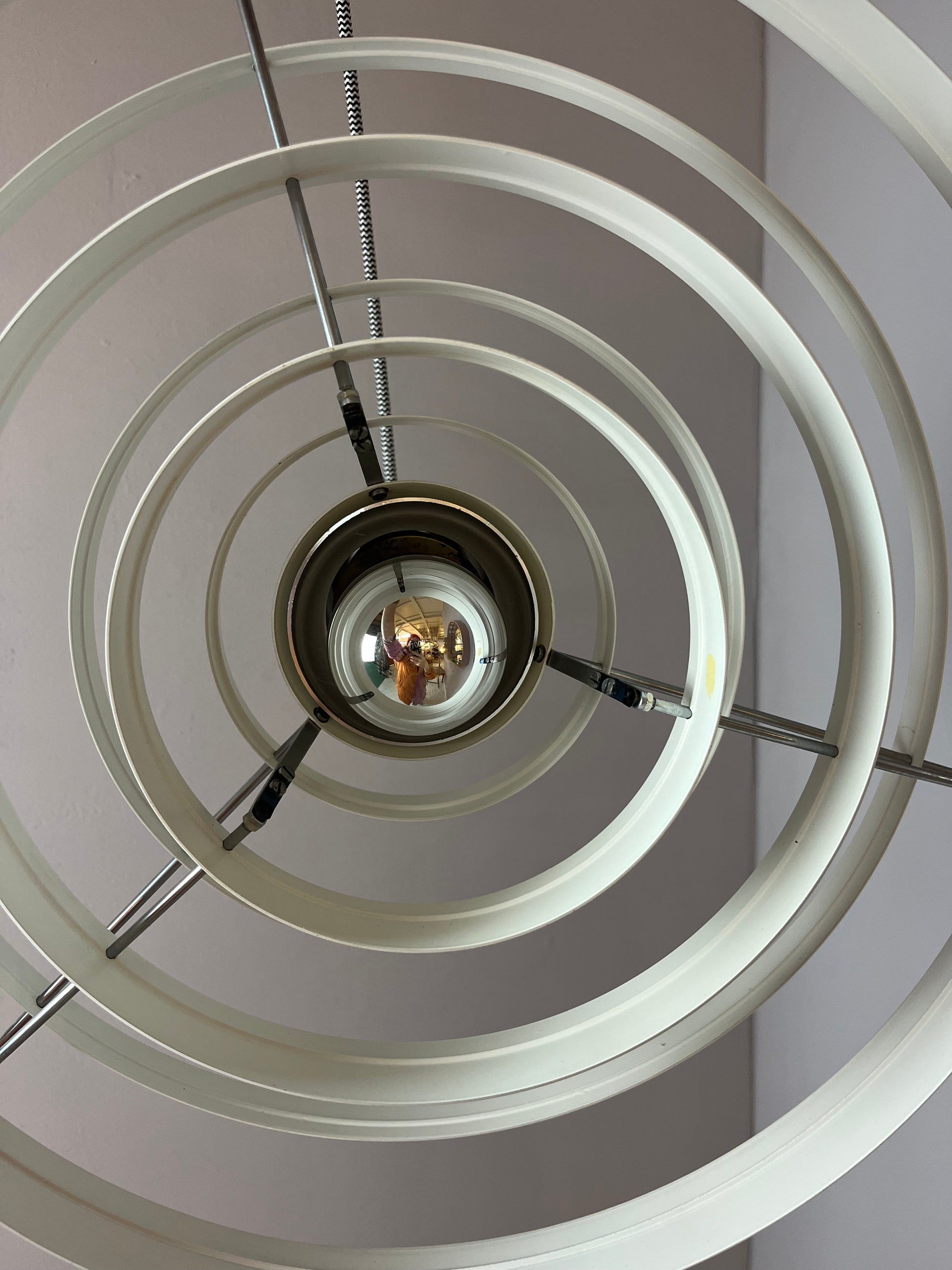 Hängelampe Fibonacci weiß von Sophus Frandsen für Fog & Mørup