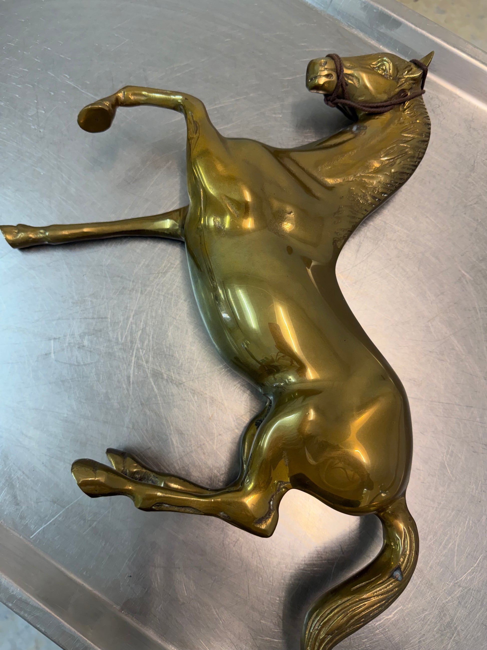 Großes Pferd Messing