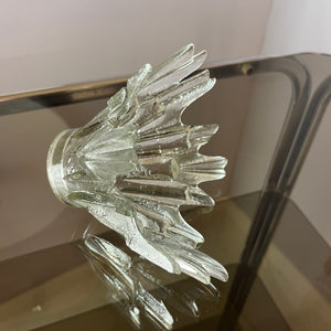 Kerzenhalter Revontulet Glas von Tauno Wirkkala für Humppila