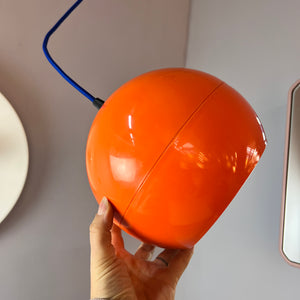 Kugellampe Kunststoff orange
