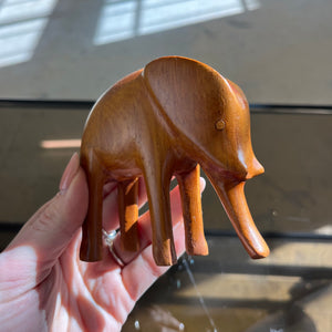 Holzfigur Elefant