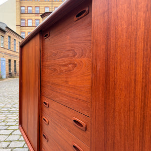 XXL Highboard Teak von H.P. Hansen aus Dänemark