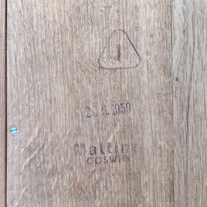 Highboard / Wohnzimmerschrank Typ 602/G Esche von Hellerau aus 1959