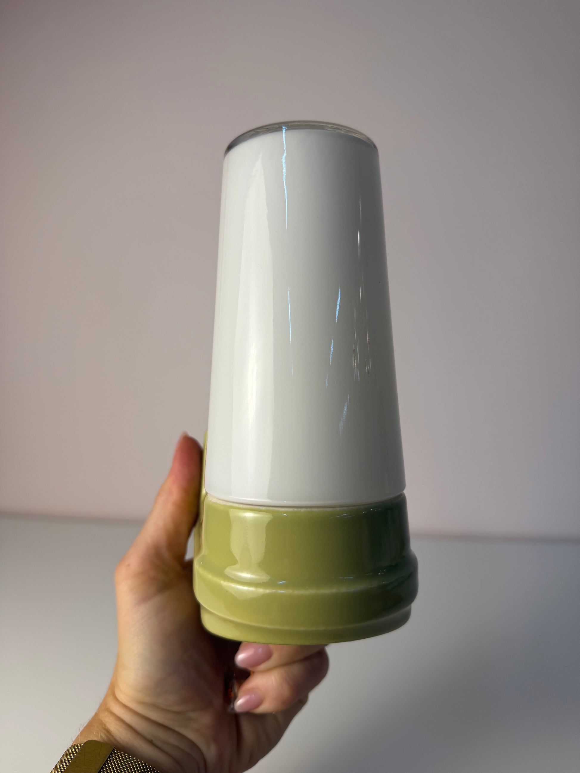 Wandlampe Modell 6080 mintgrün von Sigvard Bernadotte für Ifö