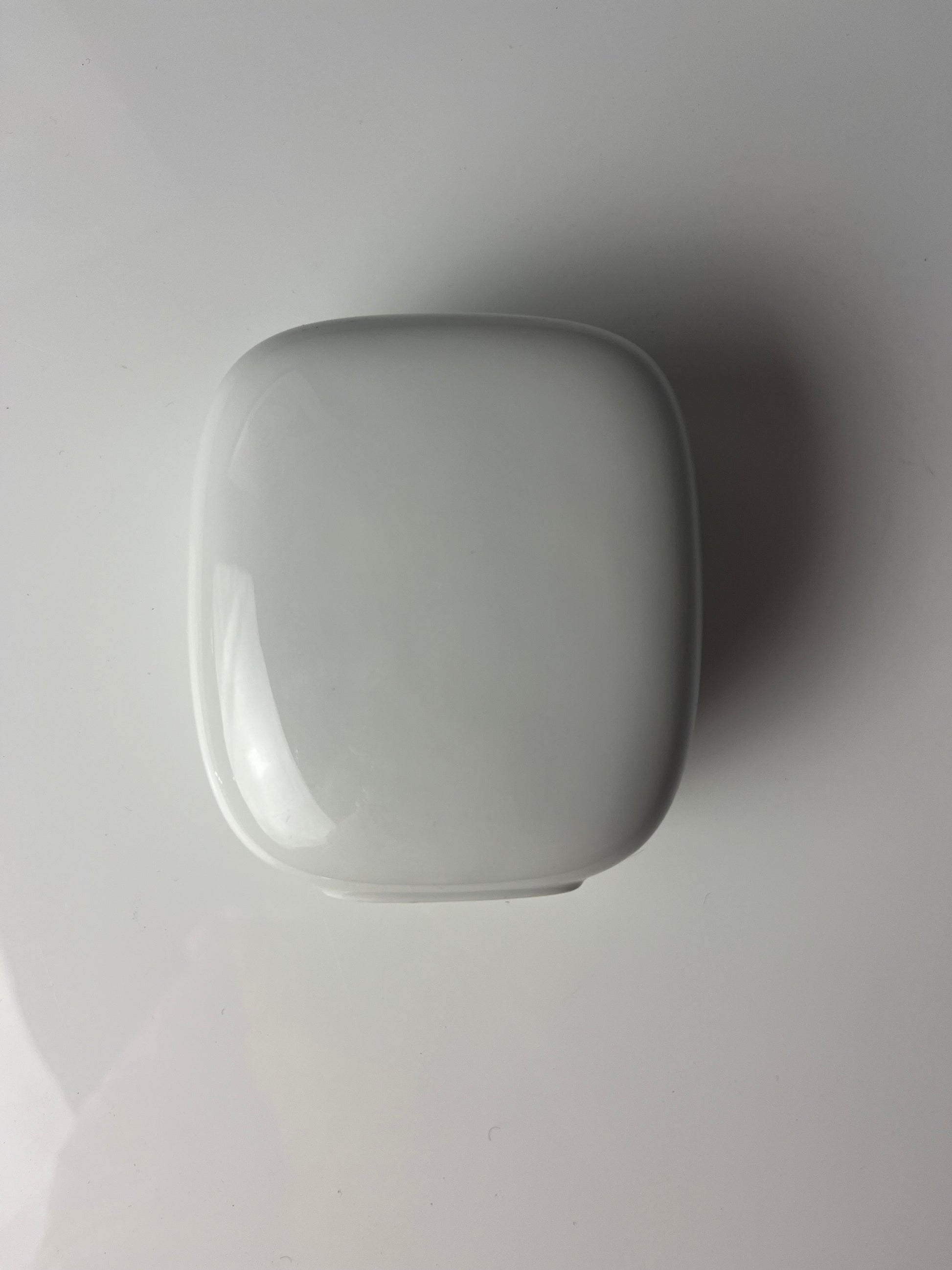 Mini Vase weiß silber von Rosenthal Studio Line