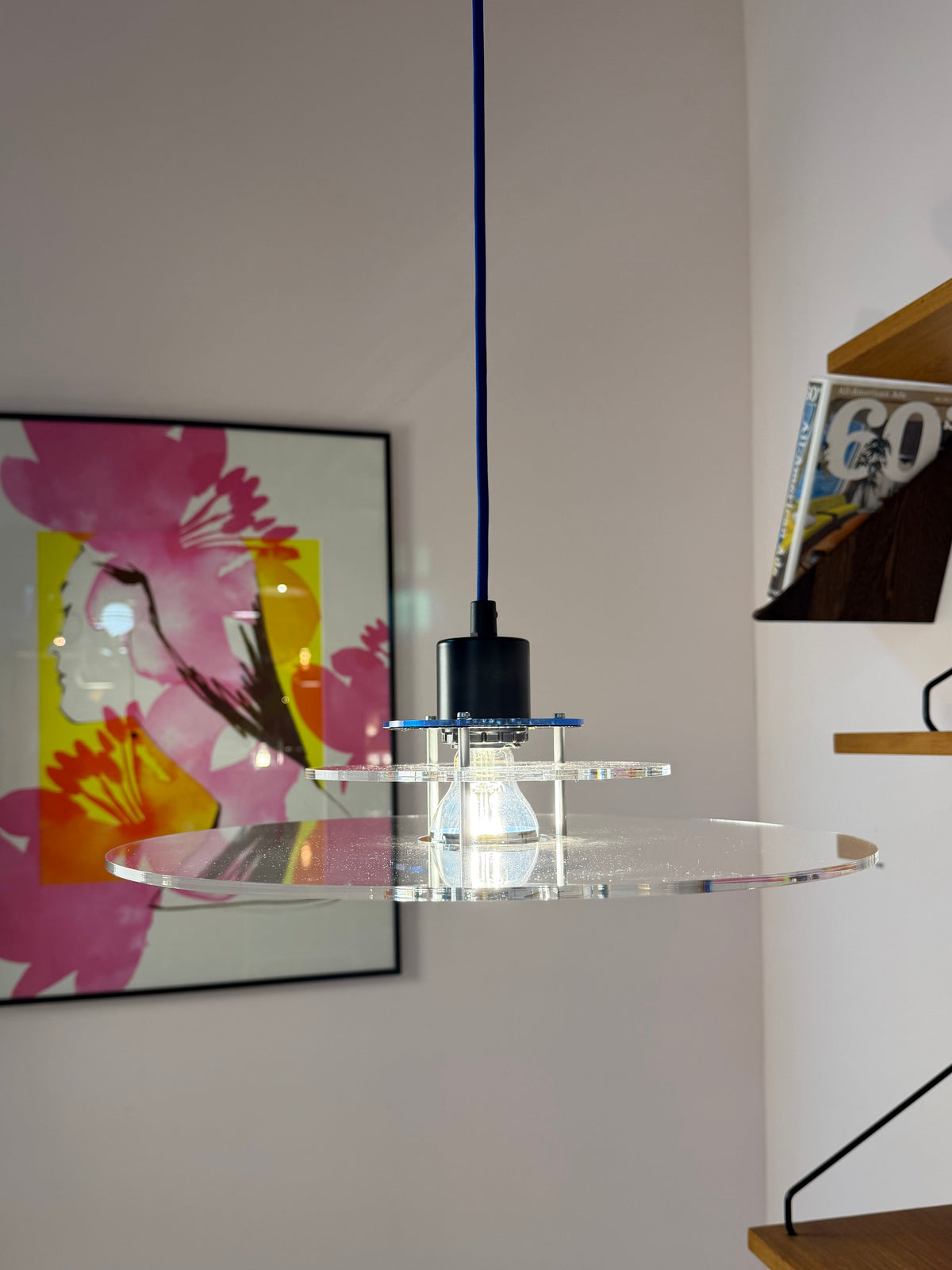 Lamellenlampe Modell Space Acrylglas von Design Light