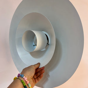 Lamellenlampe Trapez von Christian Hvidt für Nordisk Solar