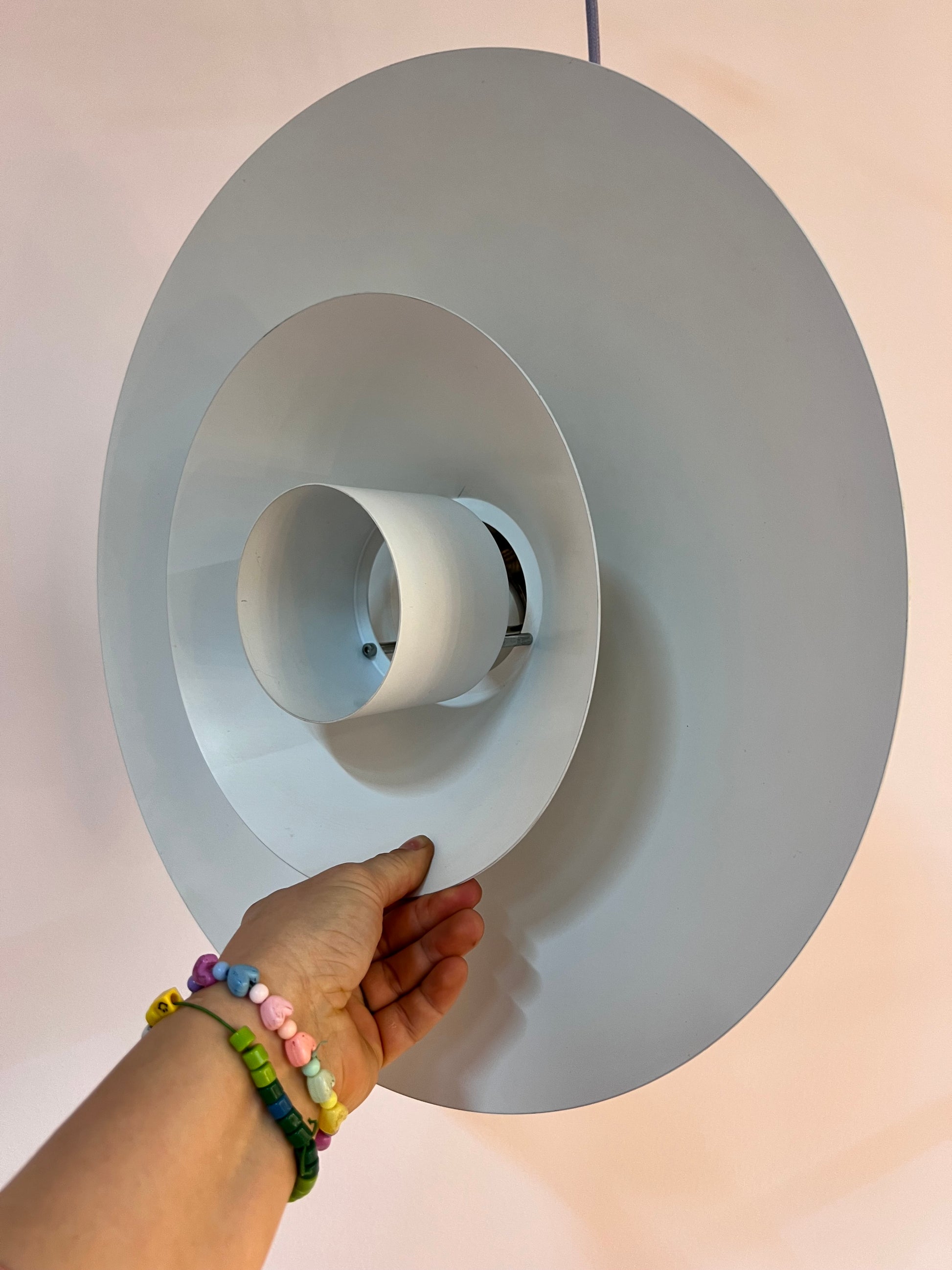 Lamellenlampe Trapez von Christian Hvidt für Nordisk Solar