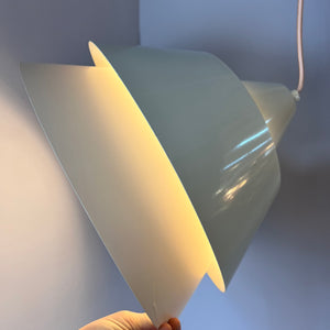 Lamellenlampe Zone weiß von Jo Hammerborg für Fog & Mørup