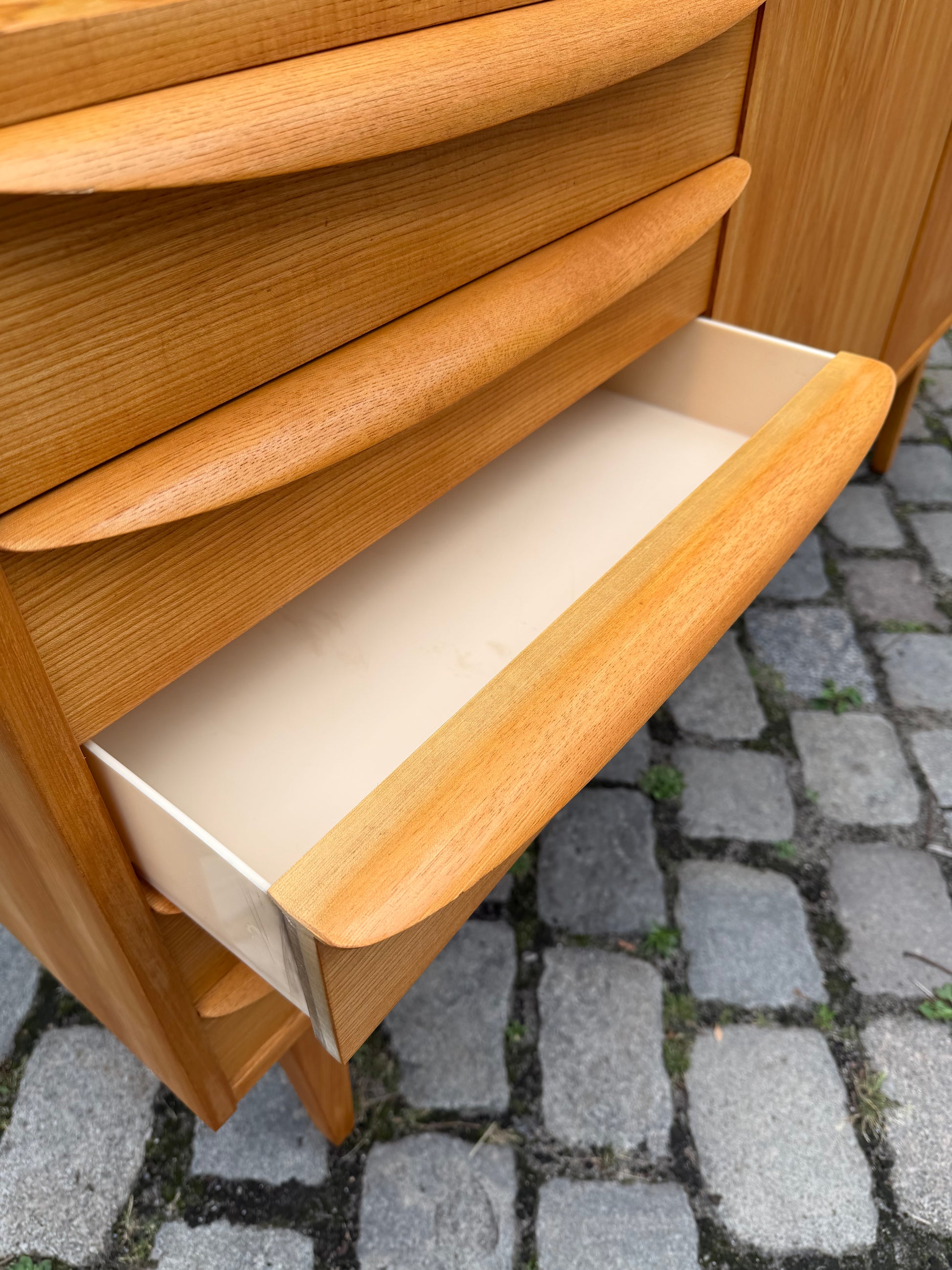 Sideboard Typ 602/K Esche von Franz Ehrlich für Hellerau