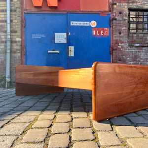 Gästebett Massivholz Teak 100x200 mit Matratze