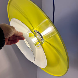 Lamellenlampe teils neu lackiert aus Dänemark