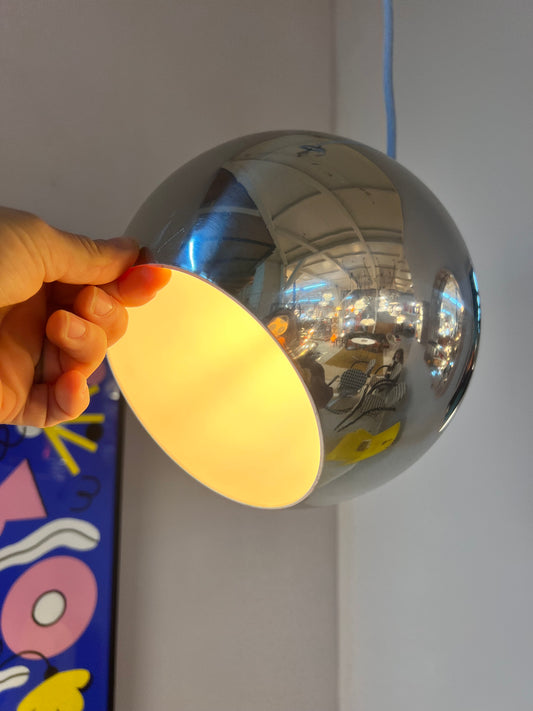 Kugellampe Topan Chrom von Verner Panton