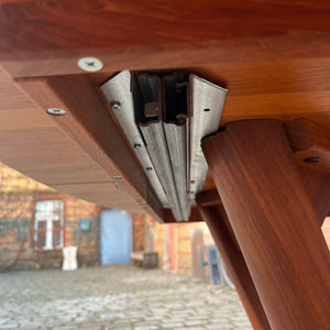 Ovaler ausziehbarer Esstisch Teak von Snedkergaarden