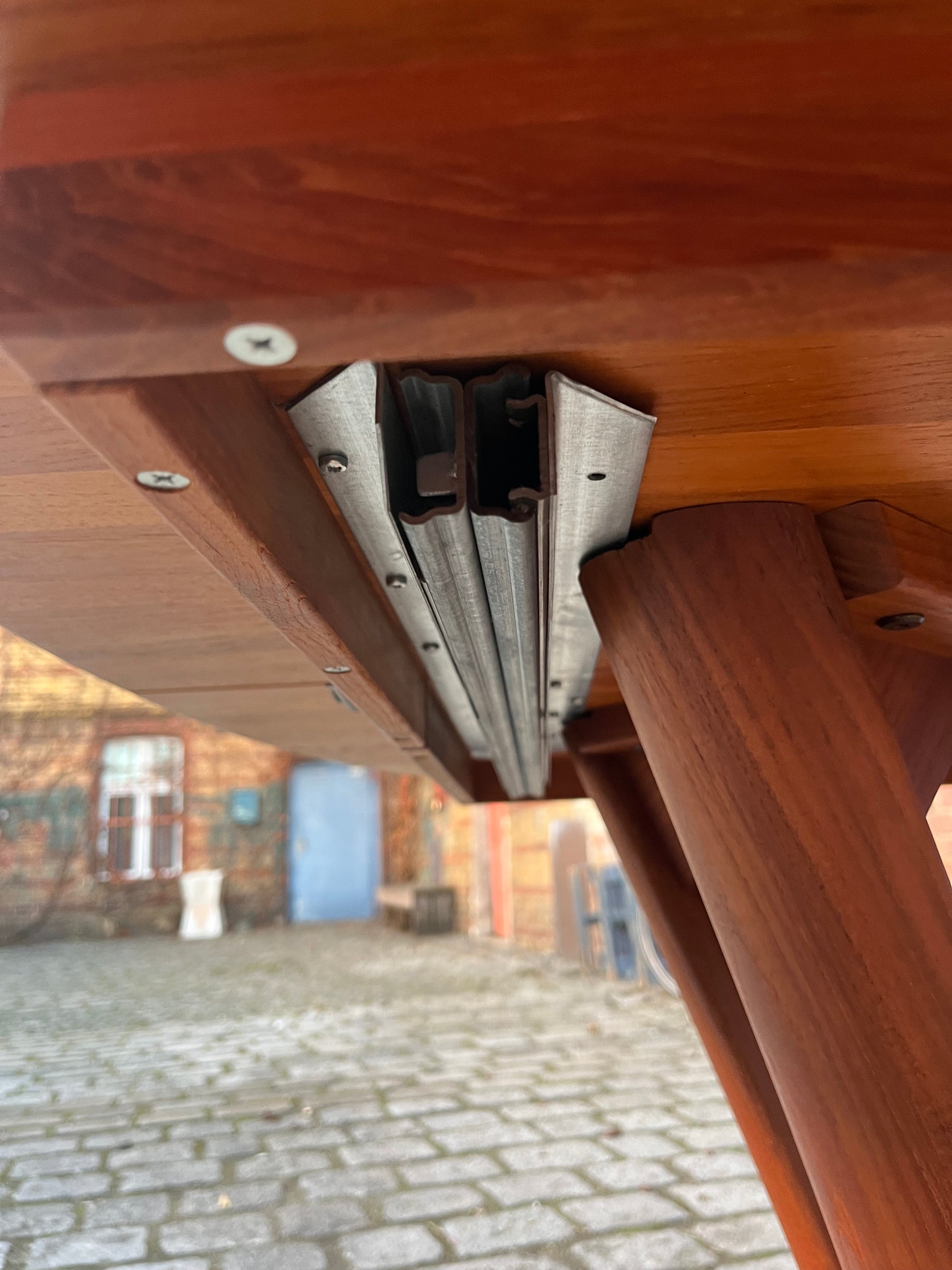 Ovaler ausziehbarer Esstisch Teak von Snedkergaarden