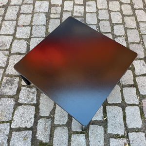Couchtisch 712/T schwarz Zink von Hans Peter Piehl für Wilkhahn