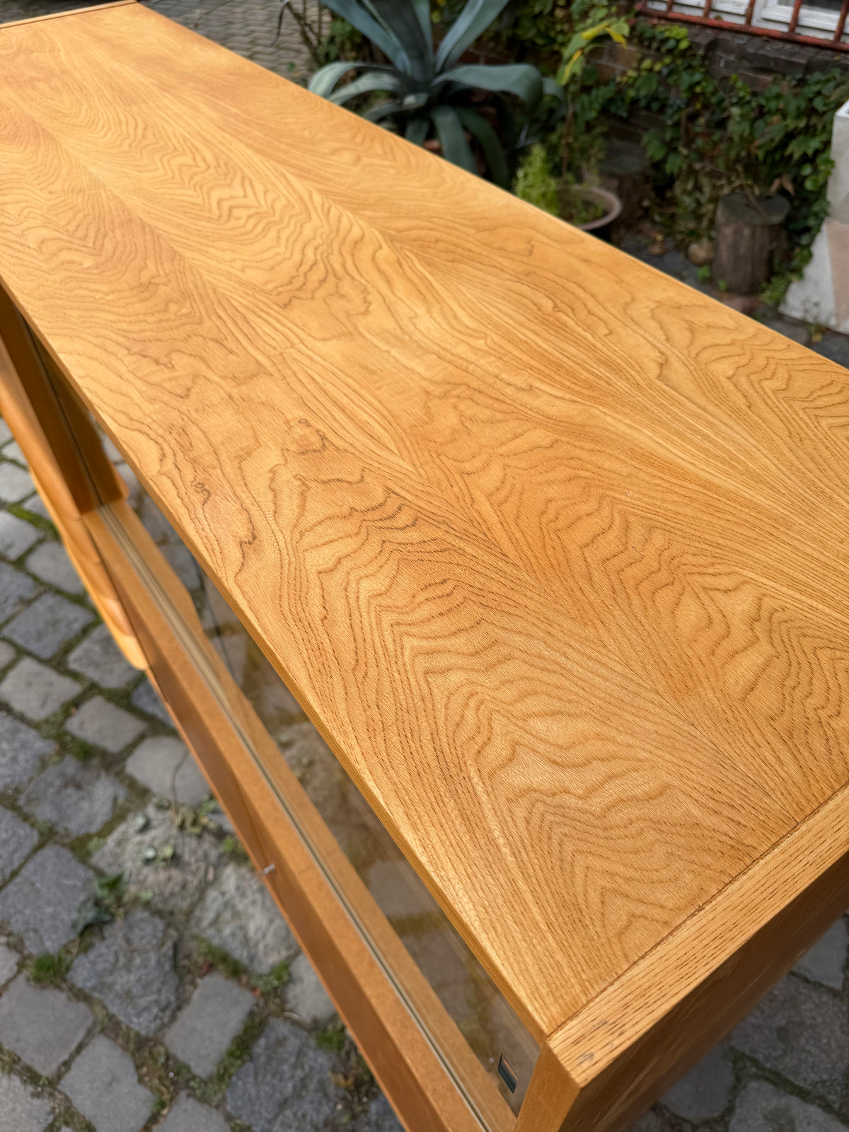 Highboard Typ 602/G Esche von Franz Ehrlich für Hellerau
