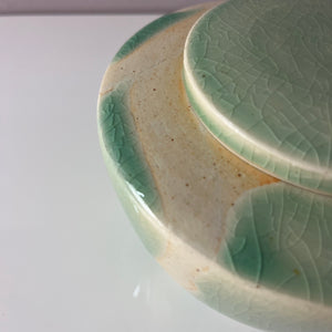 Bonboniere creme mint Keramik