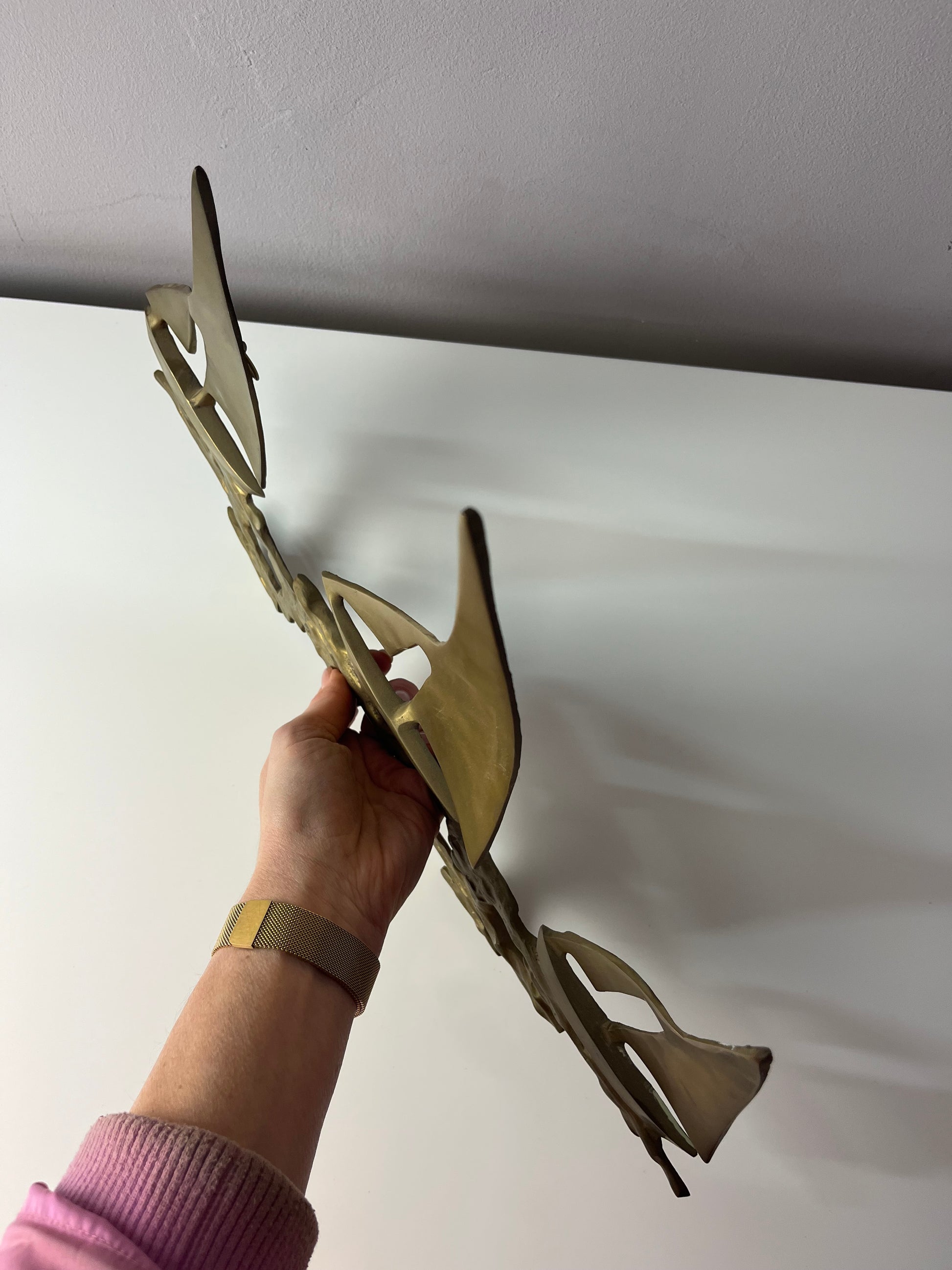 Wanddeko Schiffe Messing aus Dänemark