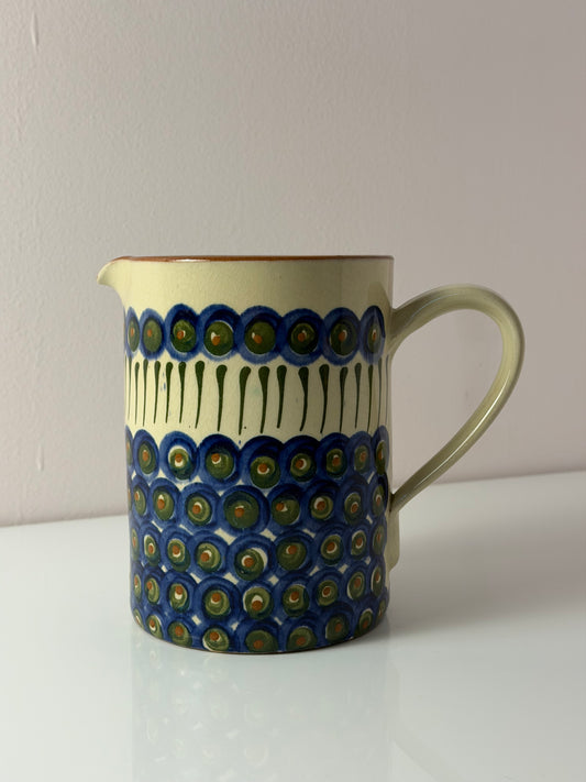 Krug blau gemustert von Bunzlauer Keramik