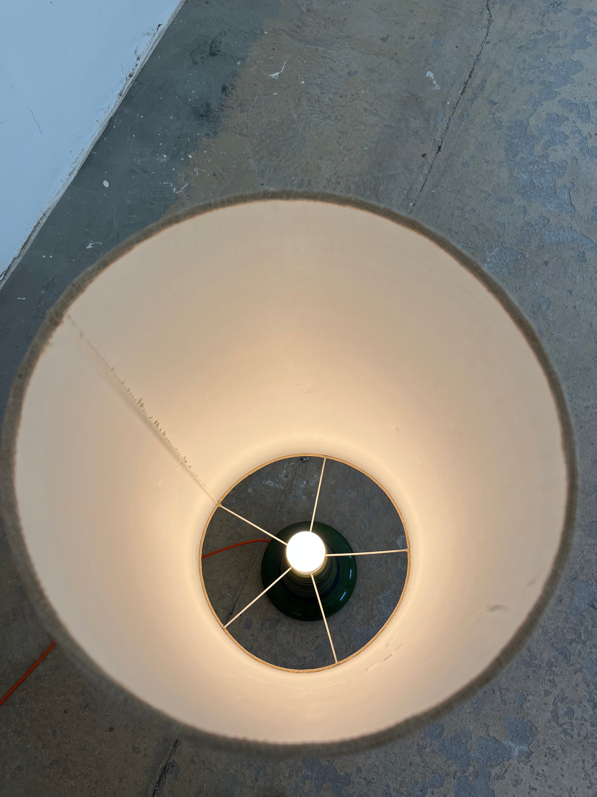 Stehlampe No 476 50 grün Keramik von Aro Leuchten