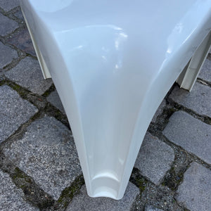 Stapelhocker Taboret weiß von Alexander Begge für Casala
