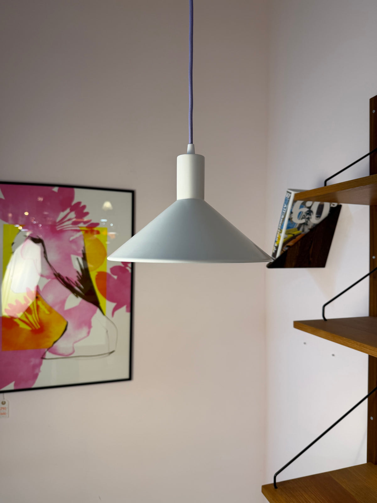 Kleine Hängelampe weiß von Davids Lampe