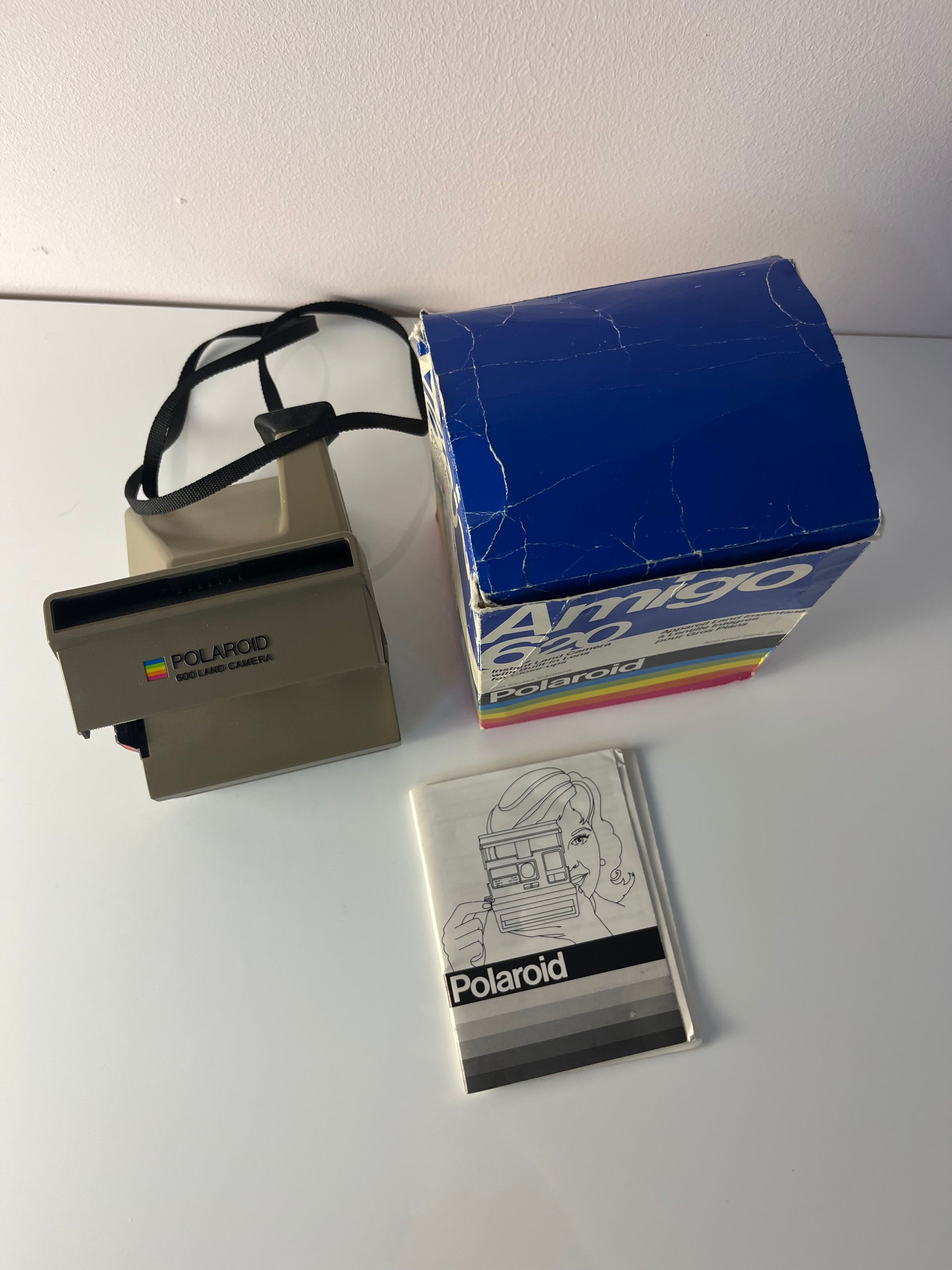 Polaroid 620 Amigo in original Karton