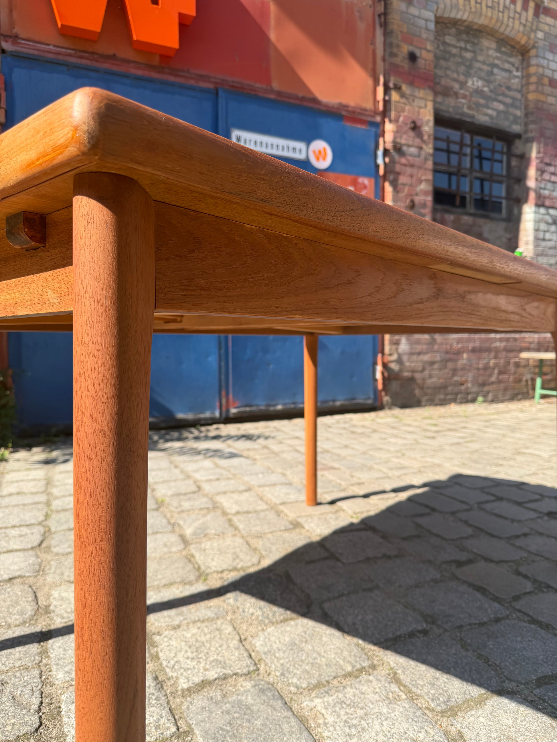 Ausziehbarer Esstisch Teak von Henning Kjærnulf