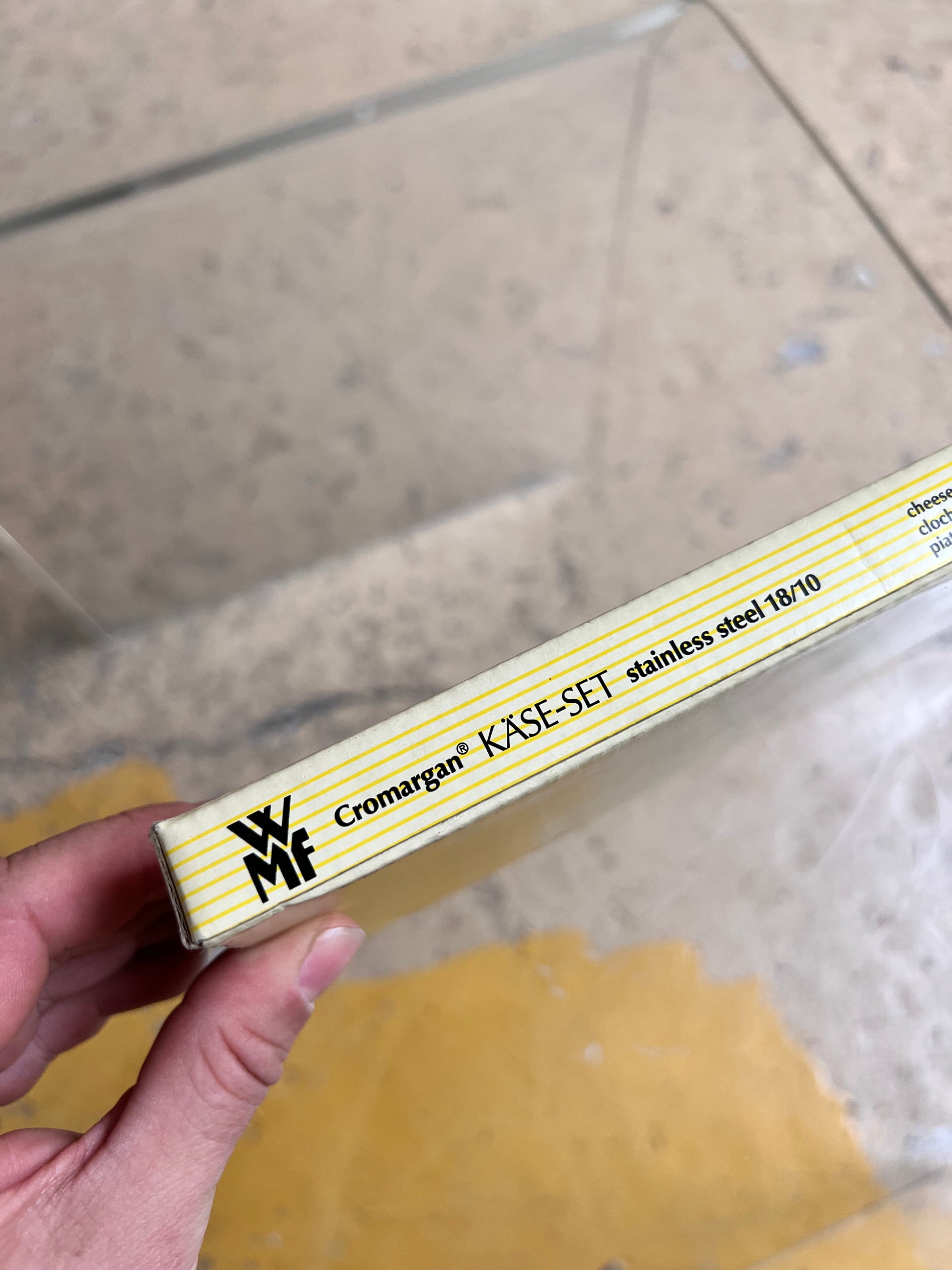 Käse-Set Cromargan von WMF - originalverpackt