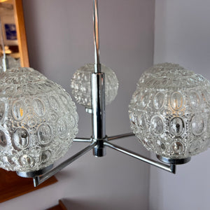 Kronleuchter Sputnik Chrom