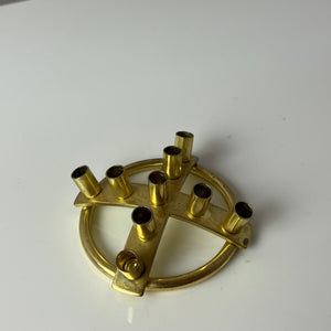 Kerzenständer Messing von Scandia Design Hellerup