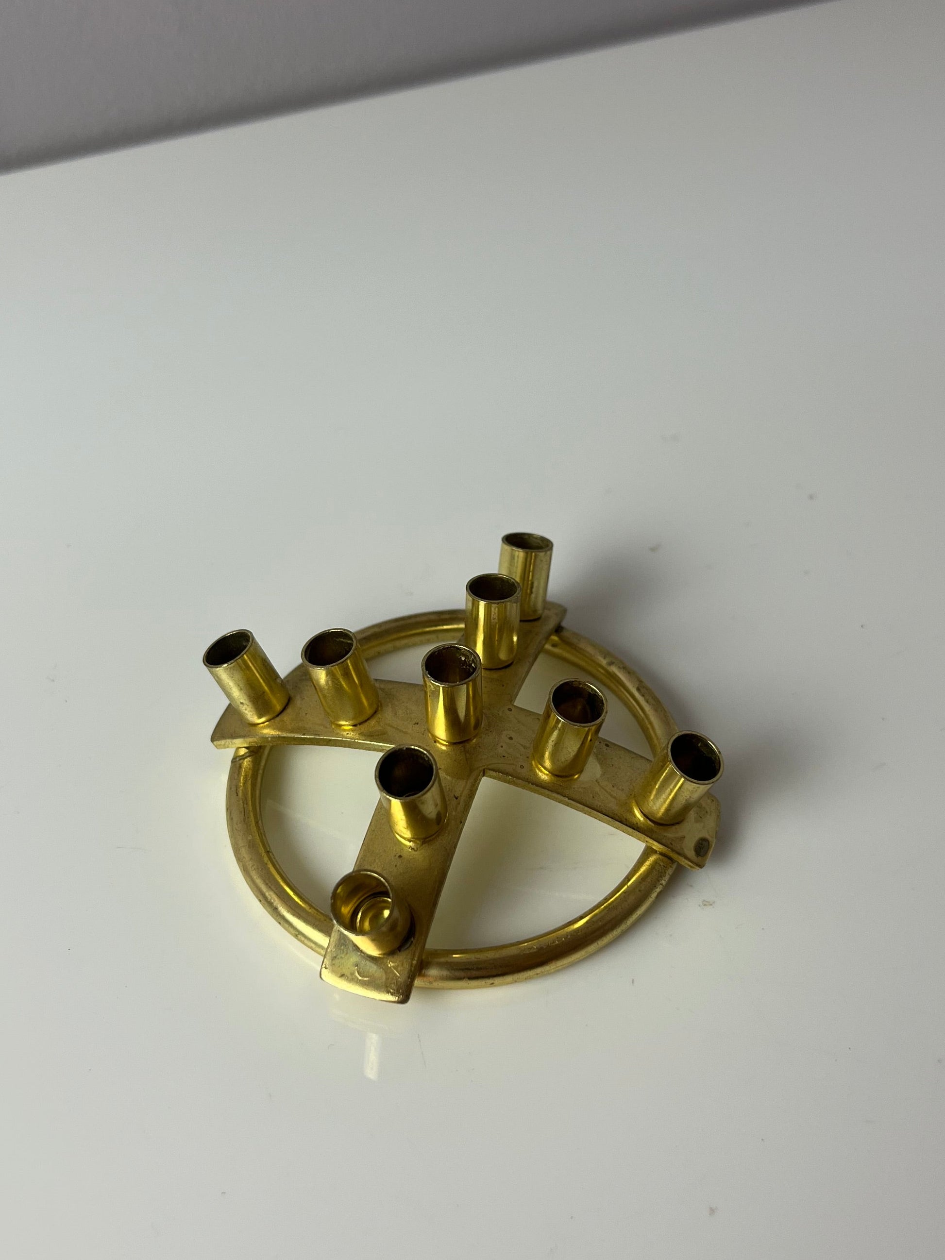 Kerzenständer Messing von Scandia Design Hellerup