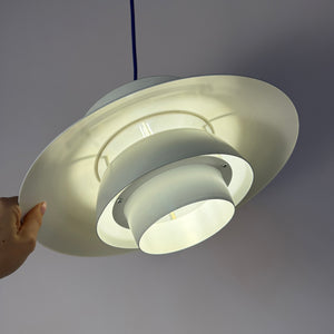 Lamellenlampe weiß aus Dänemark