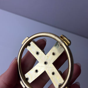 Kerzenständer Messing von Scandia Design Hellerup