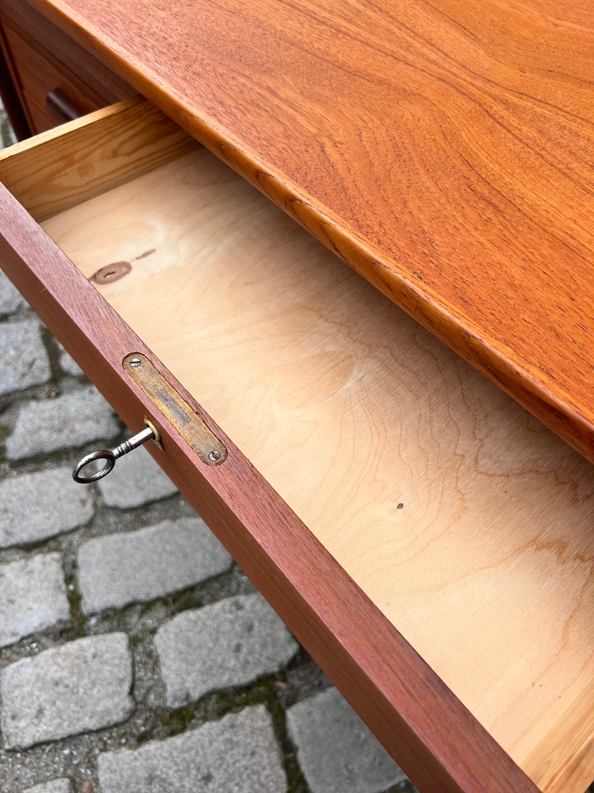 Schreibtisch Teak aus Dänemark