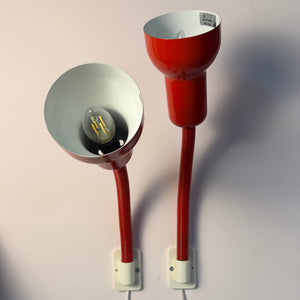 Wandlampe Type 504 rot von Horn