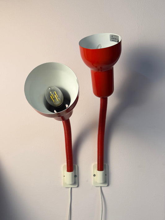 Wandlampe Type 504 rot von Horn