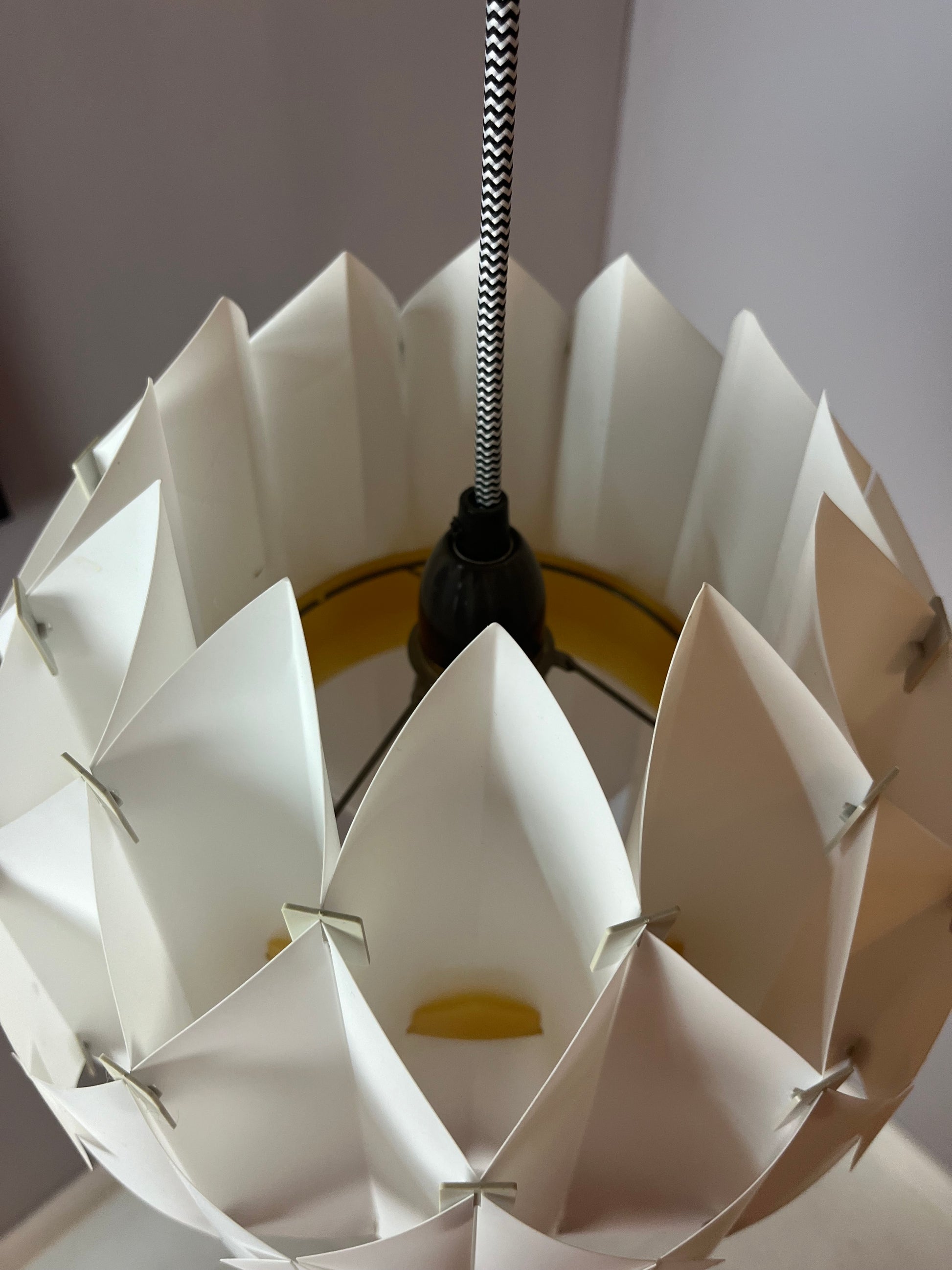 Hängelampe Butterfly weiß von Lars Schiøler für Hoyrup Light