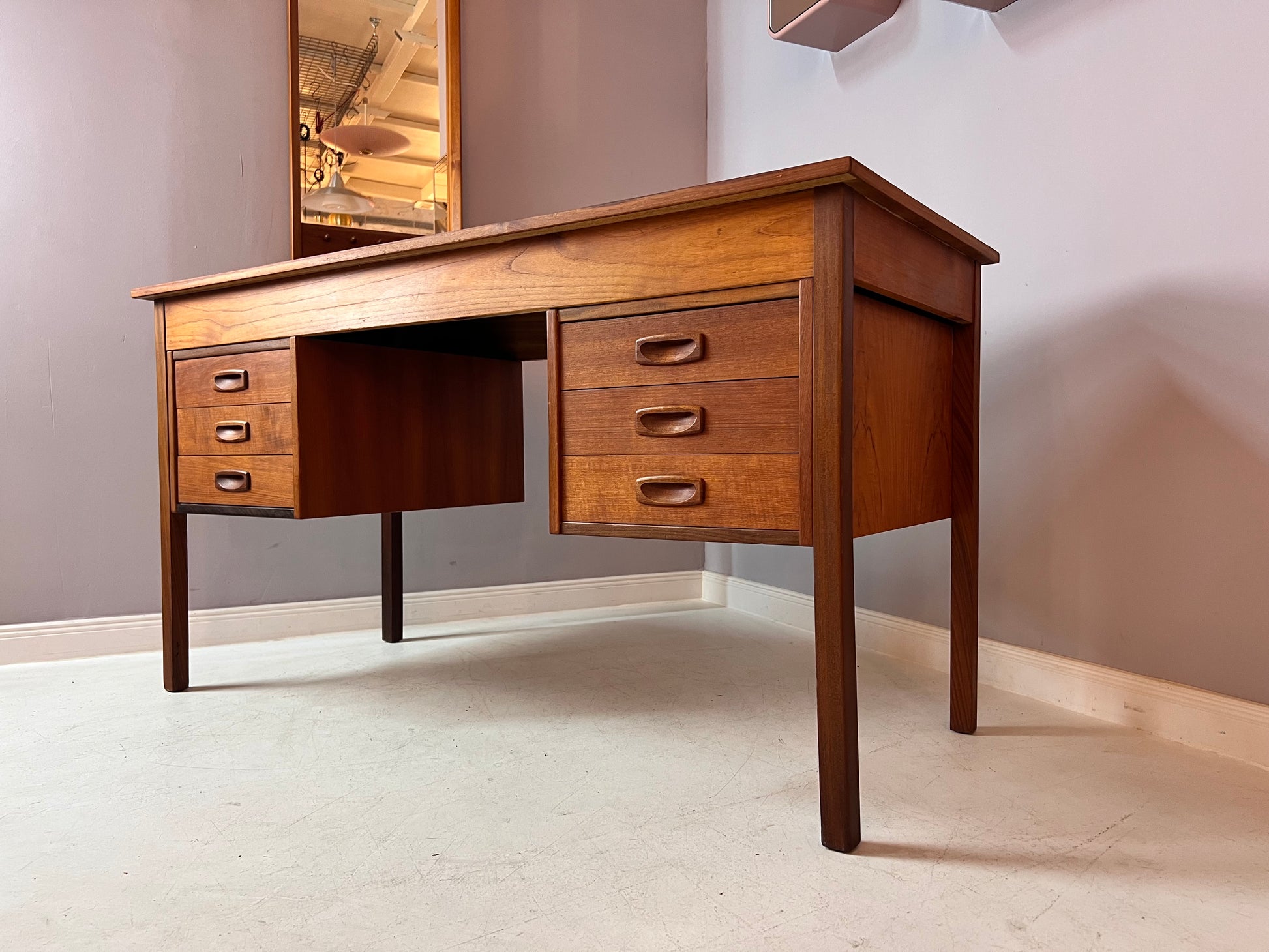 Schreibtisch Teak aus Dänemark