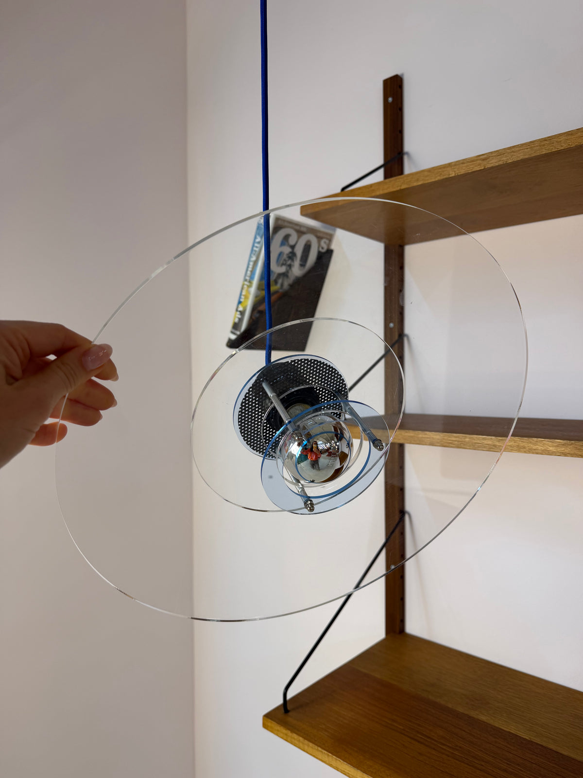 Lamellenlampe Modell Space Acrylglas von Design Light